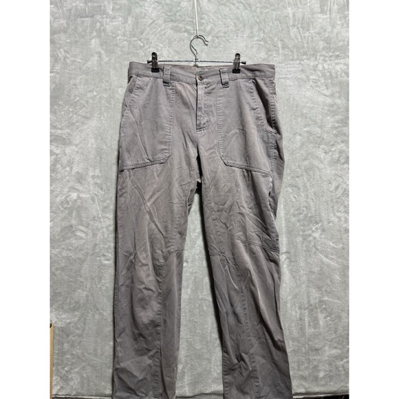 Mountain Hardwear Other - Mountain Hardwear Hiking Pants Men s Size 34 Gray Gorp Climbing Solid Print